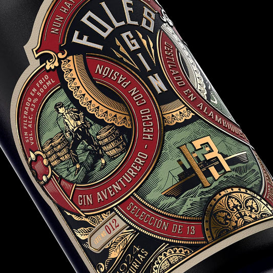 5000 juegos de etiquetas (frente y dorso) en Rollo – Flexo Premium