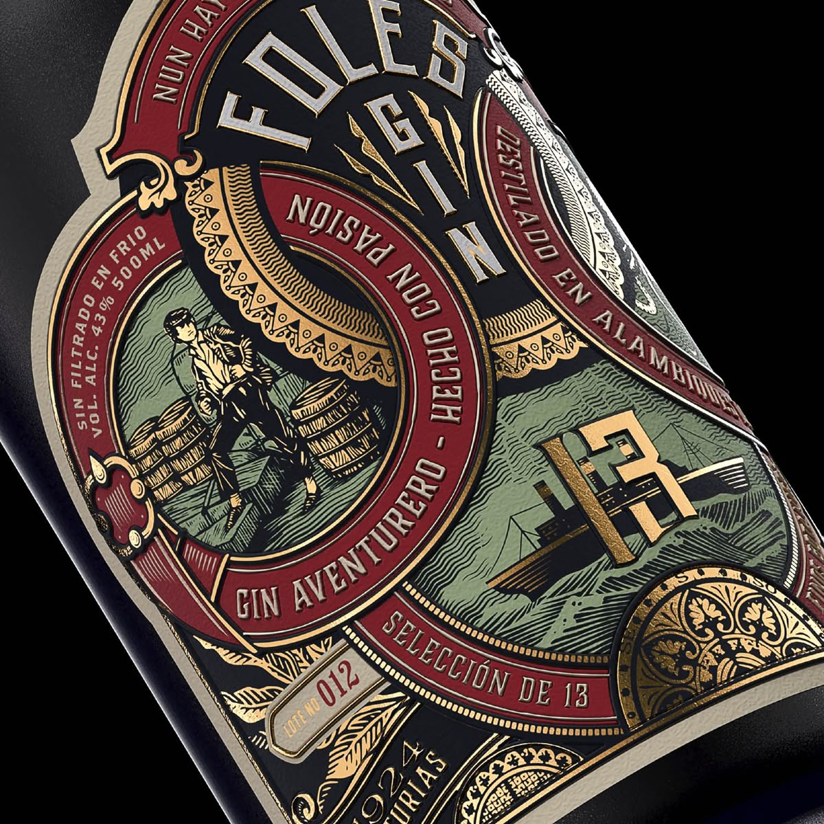 Etiquetas en rollo papeles especiales texturados premium – Frente y dorso